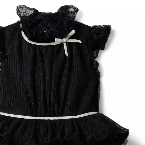 Janie and Jack Dot Tiered Tulle Dress ( size 5 years ) - Picture 5 of 6